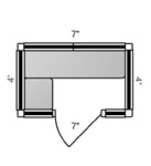 5x7 Sauna